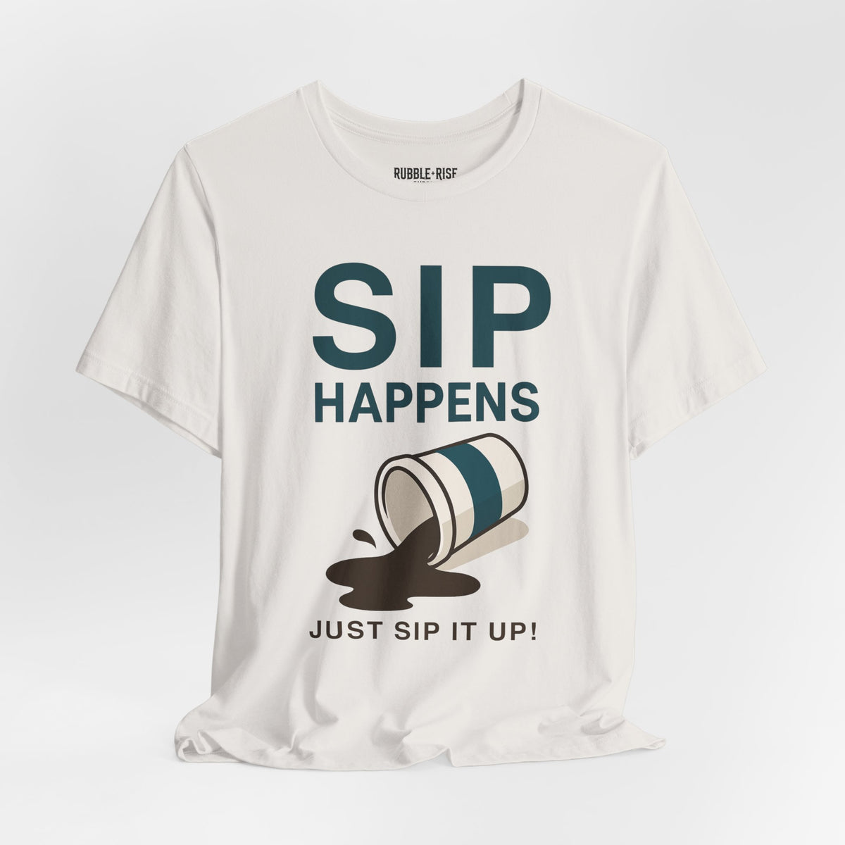 Sip Happens coffee lover graphic tee, photo 7
