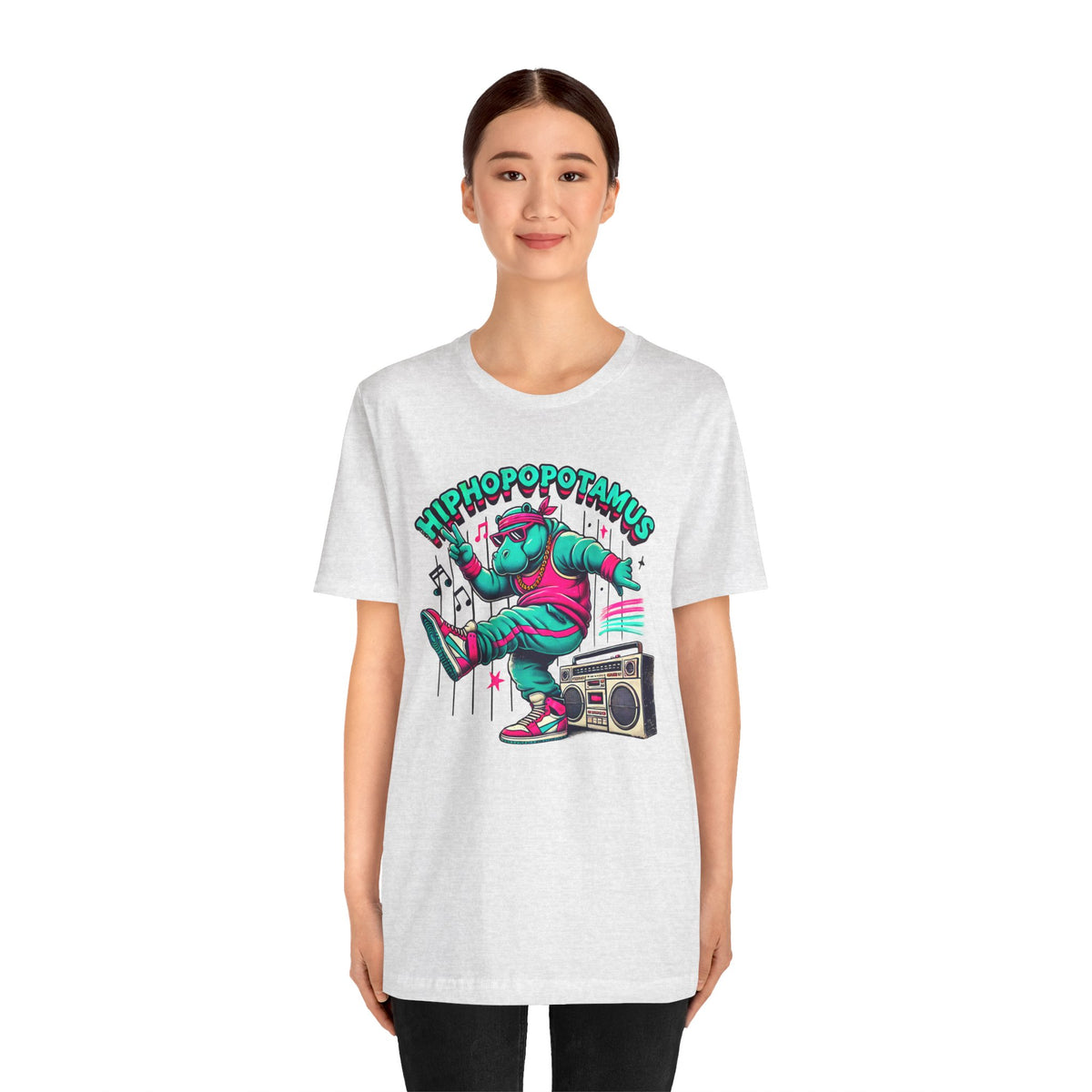 HipHopOpotamus Retro Music Throwback t-shirt