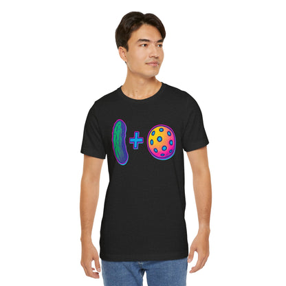 Funny Pickle Ball 80s Neon t-shirt