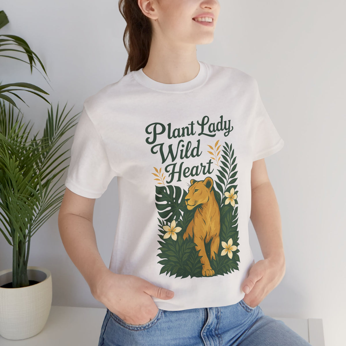 Plant Lady Wild Heart Nature t-shirt