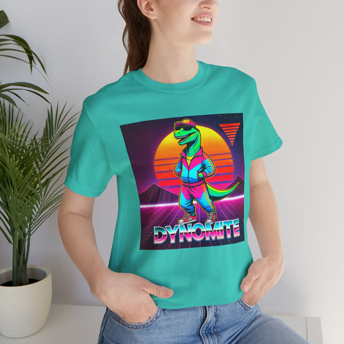 DYNOMITE Retro Dinosaur t-shirt