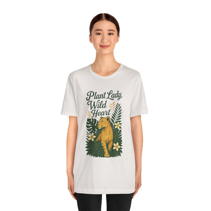 Plant Lady Wild Heart Nature t-shirt