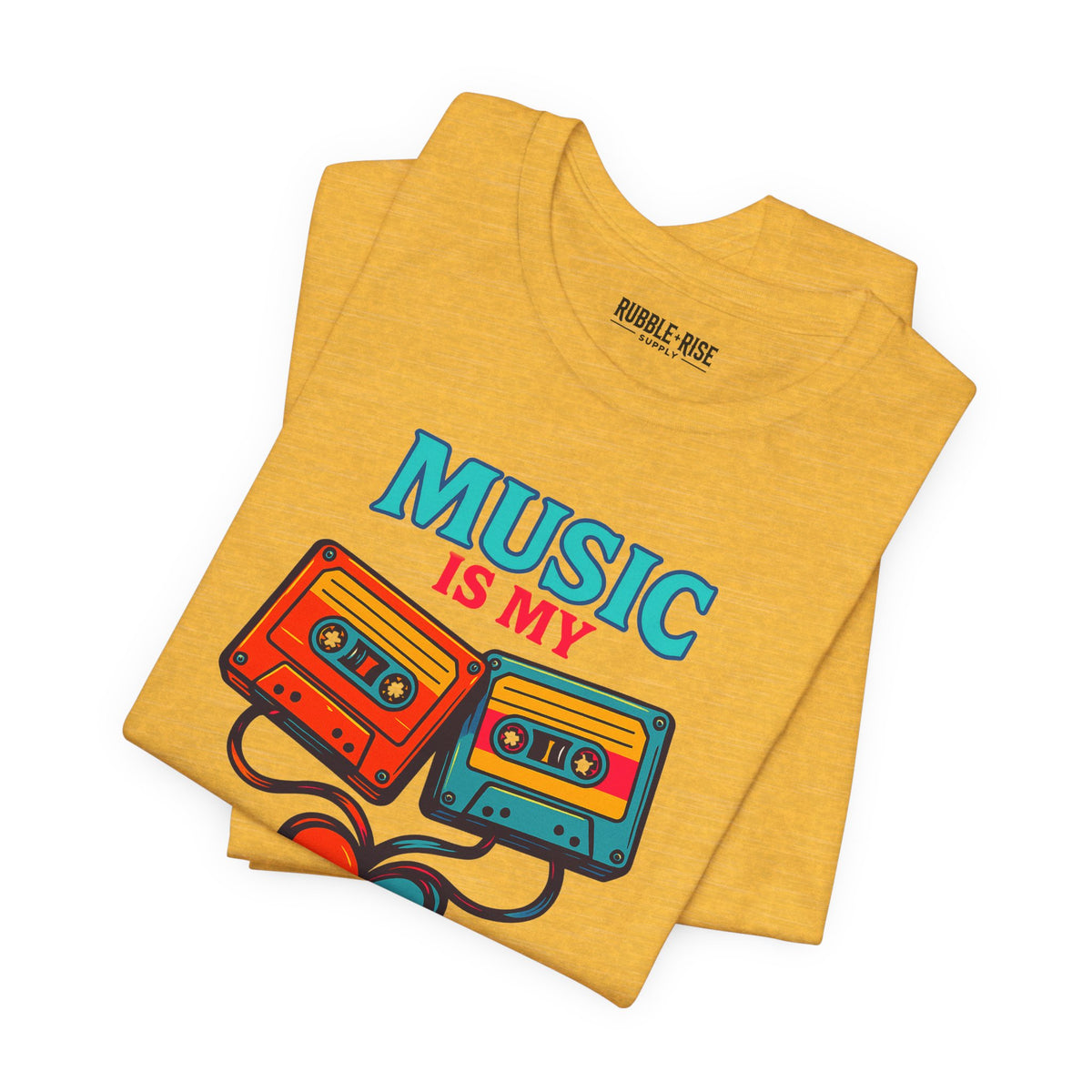 Music Is My Love Language Retro Music t-shirt