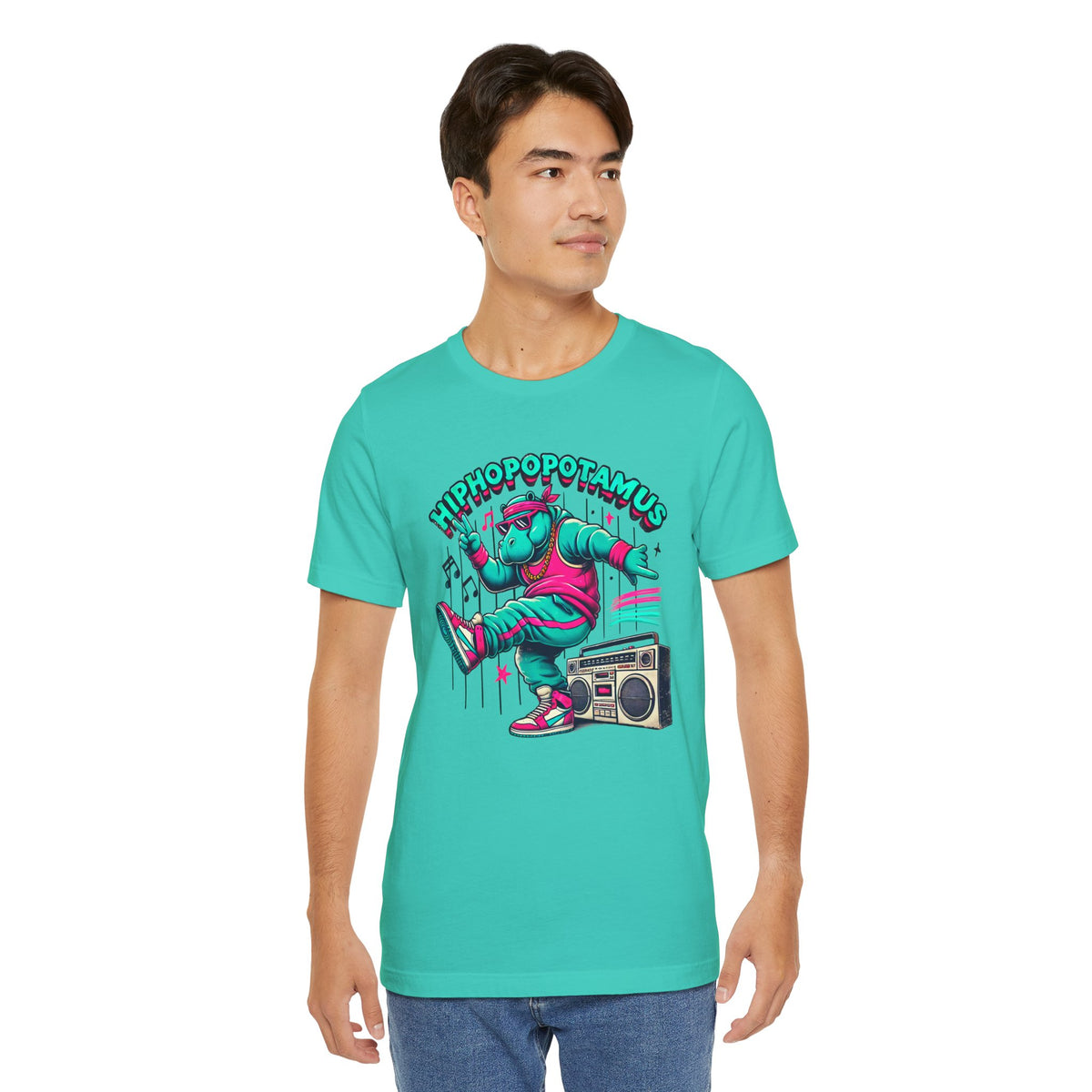 HipHopOpotamus Retro Music Throwback t-shirt