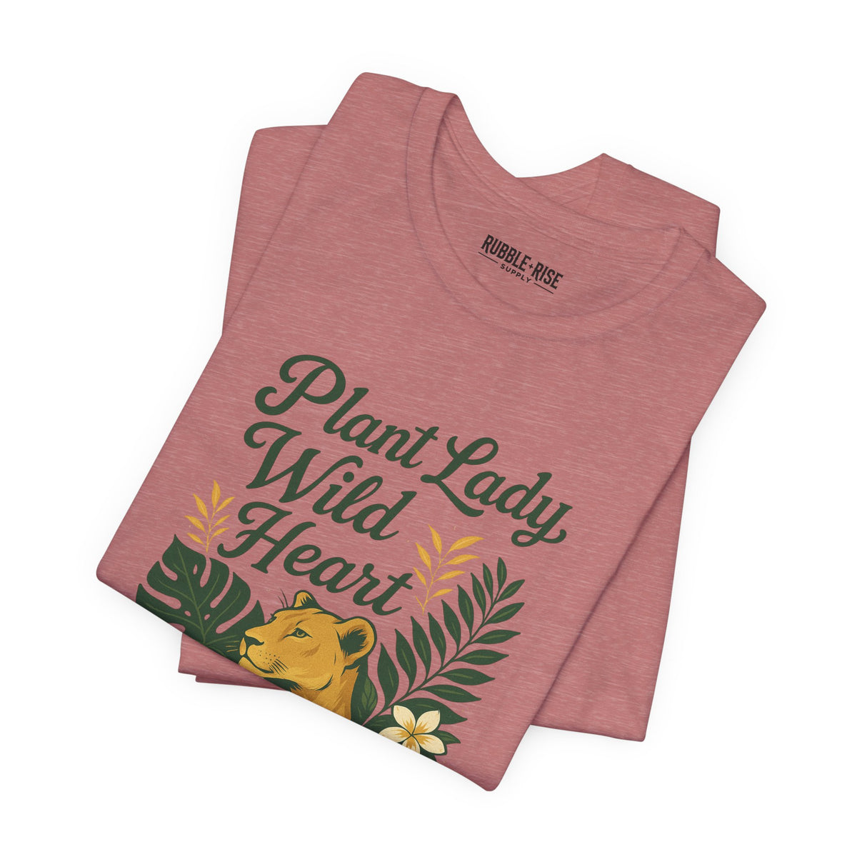 Plant Lady Wild Heart Nature t-shirt