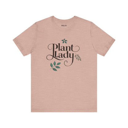 Plant Lady gardening graphic tee, Vintage White