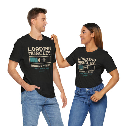 Loading Muscles Motivation t-shirt