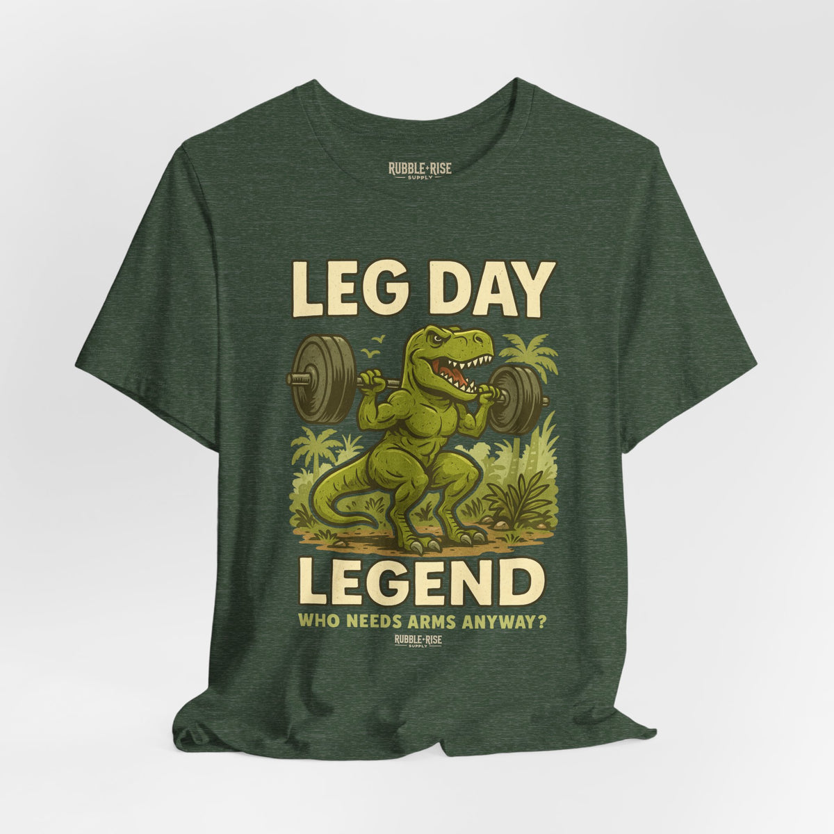 Leg Day Legend T-Rex t-shirt