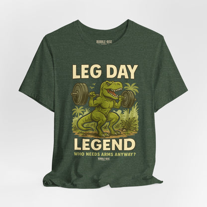 Leg Day Legend T-Rex t-shirt