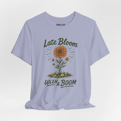 Late Bloom Fresh Floral t-shirt
