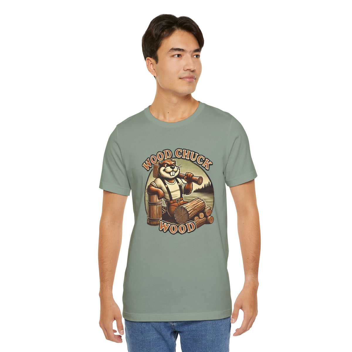 Wood Chuck Wood Nature Lover t-shirt