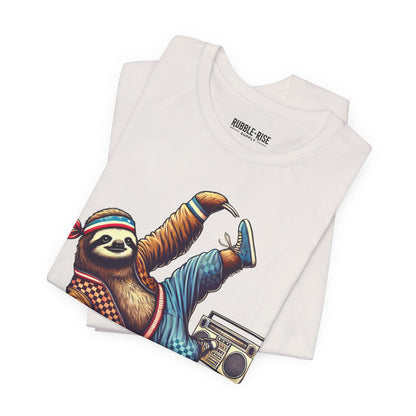 Breakdance Sloth Music t-shirt
