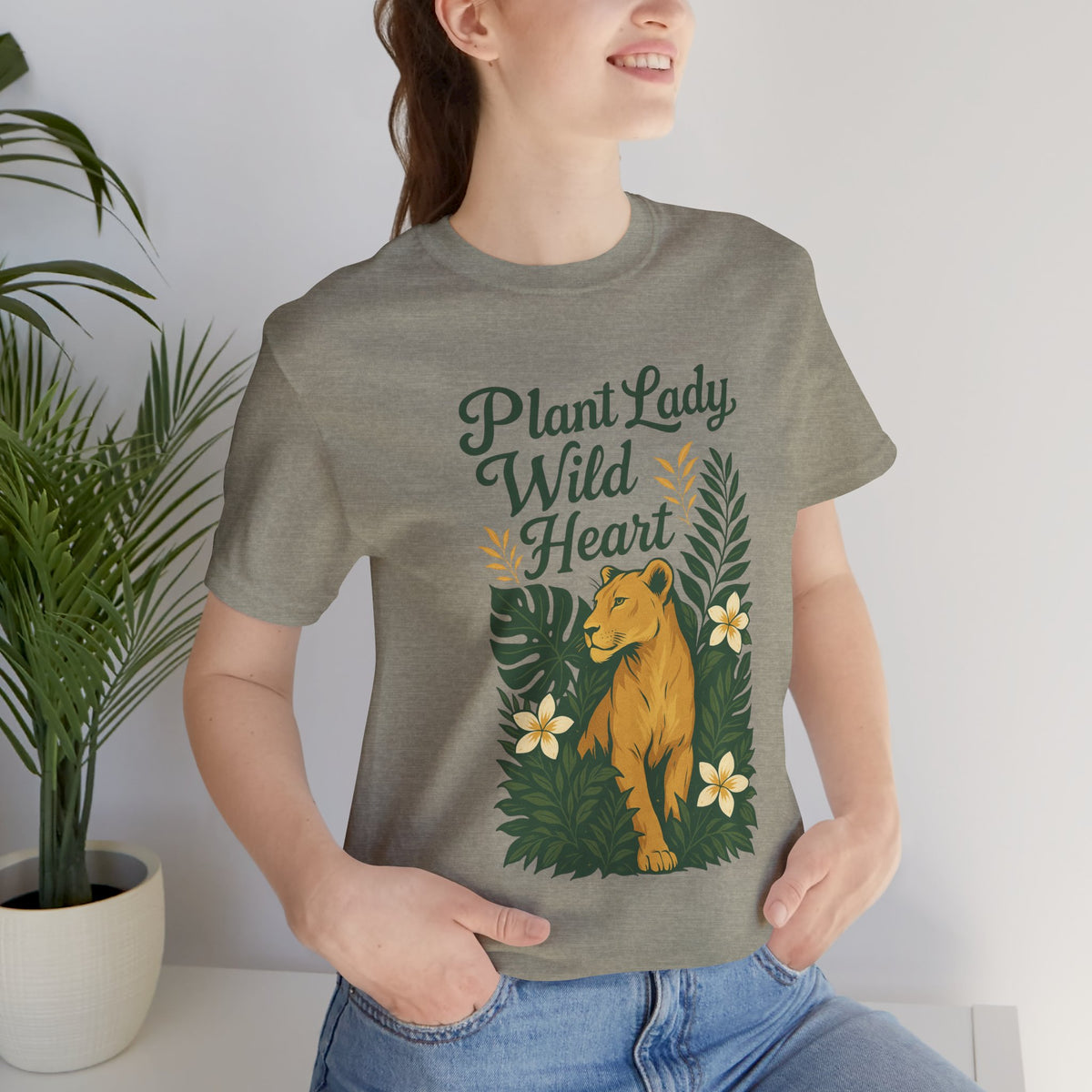 Plant Lady Wild Heart Nature t-shirt