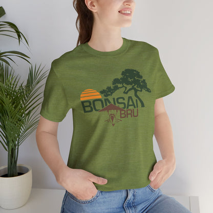 Bonsai Tree Sunset Tee | Bonsai Graphic Shirt