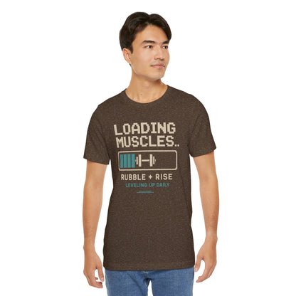 Loading Muscles Motivation t-shirt