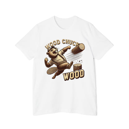 Wood Chuck Wood t-shirt in white