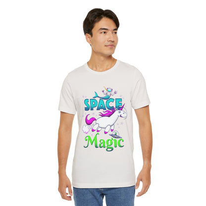 Space Magic Unicorn Fantasy t-shirt