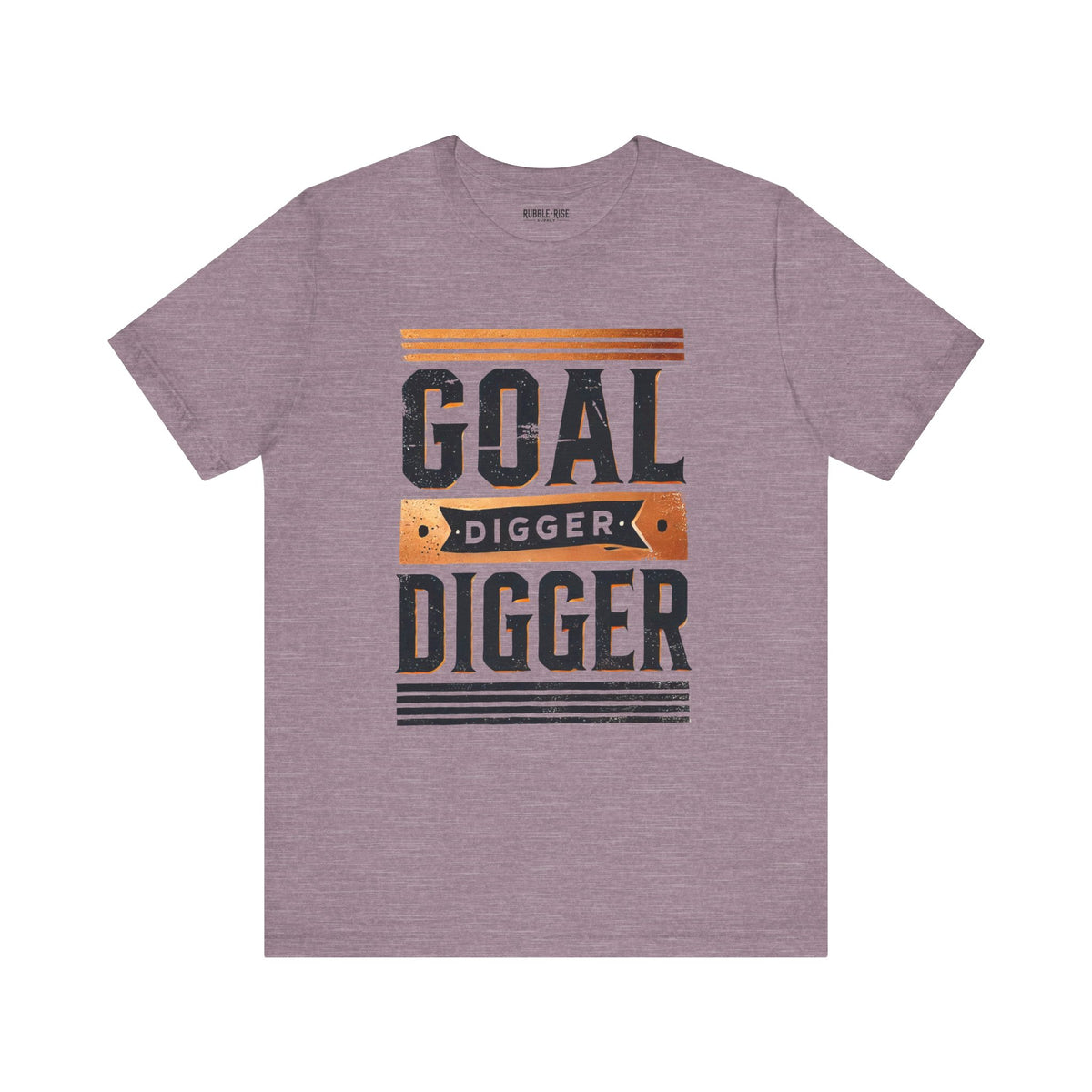 Goal Digger t-shirt in heather purple