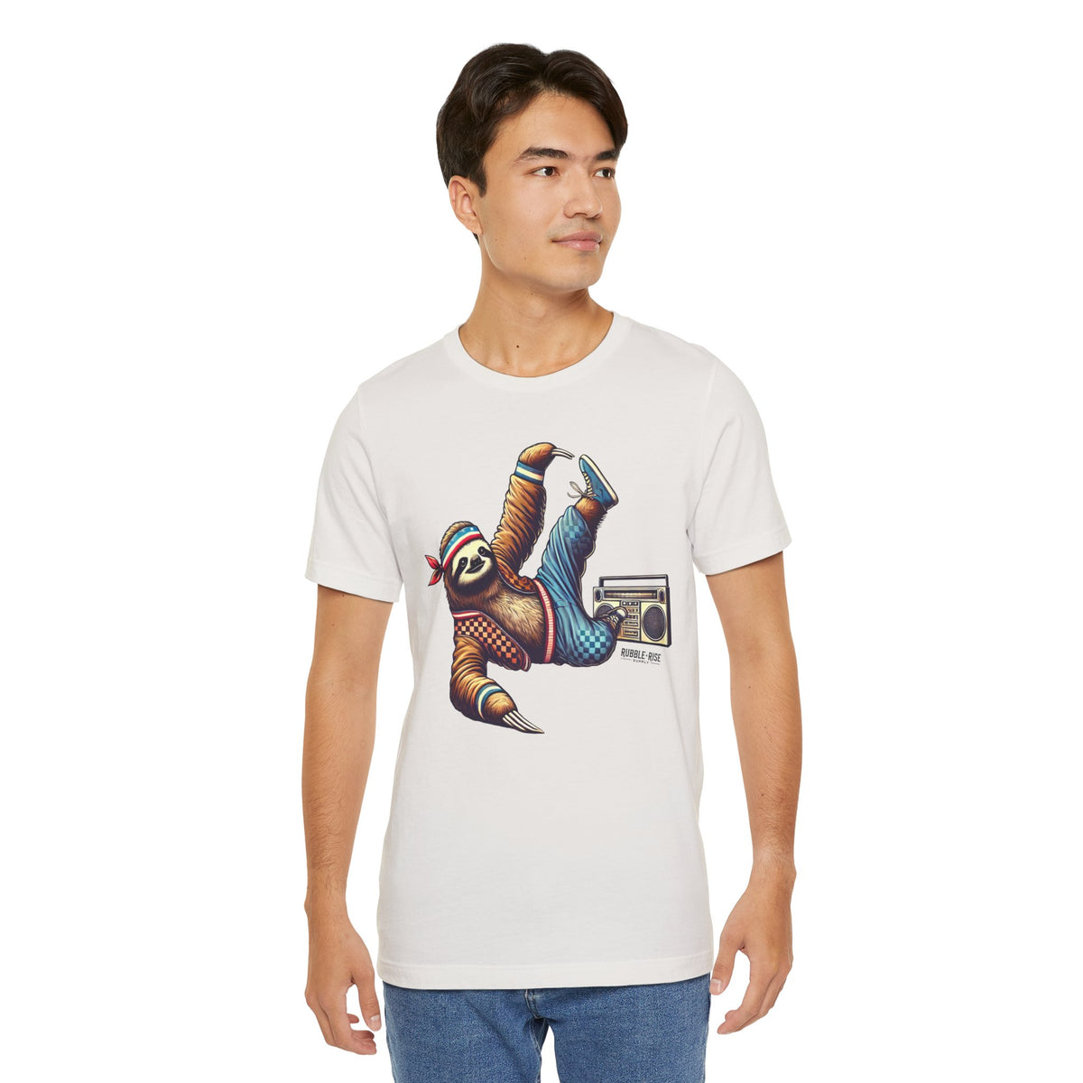 Breakdance Sloth Music t-shirt