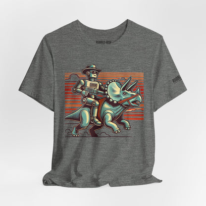 Retro Dinosaur Robot Pop Culture t-shirt