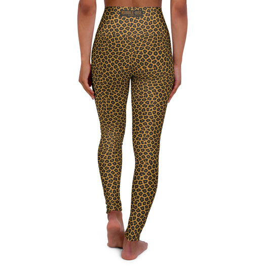 Cheetah Print high-waist leggings