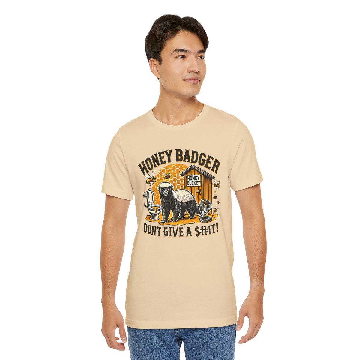 Honey Badger Don't Give a $h!t t-shirt