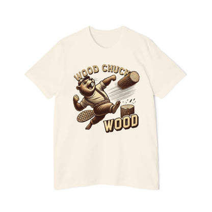 Wood Chuck Wood t-shirt in natural