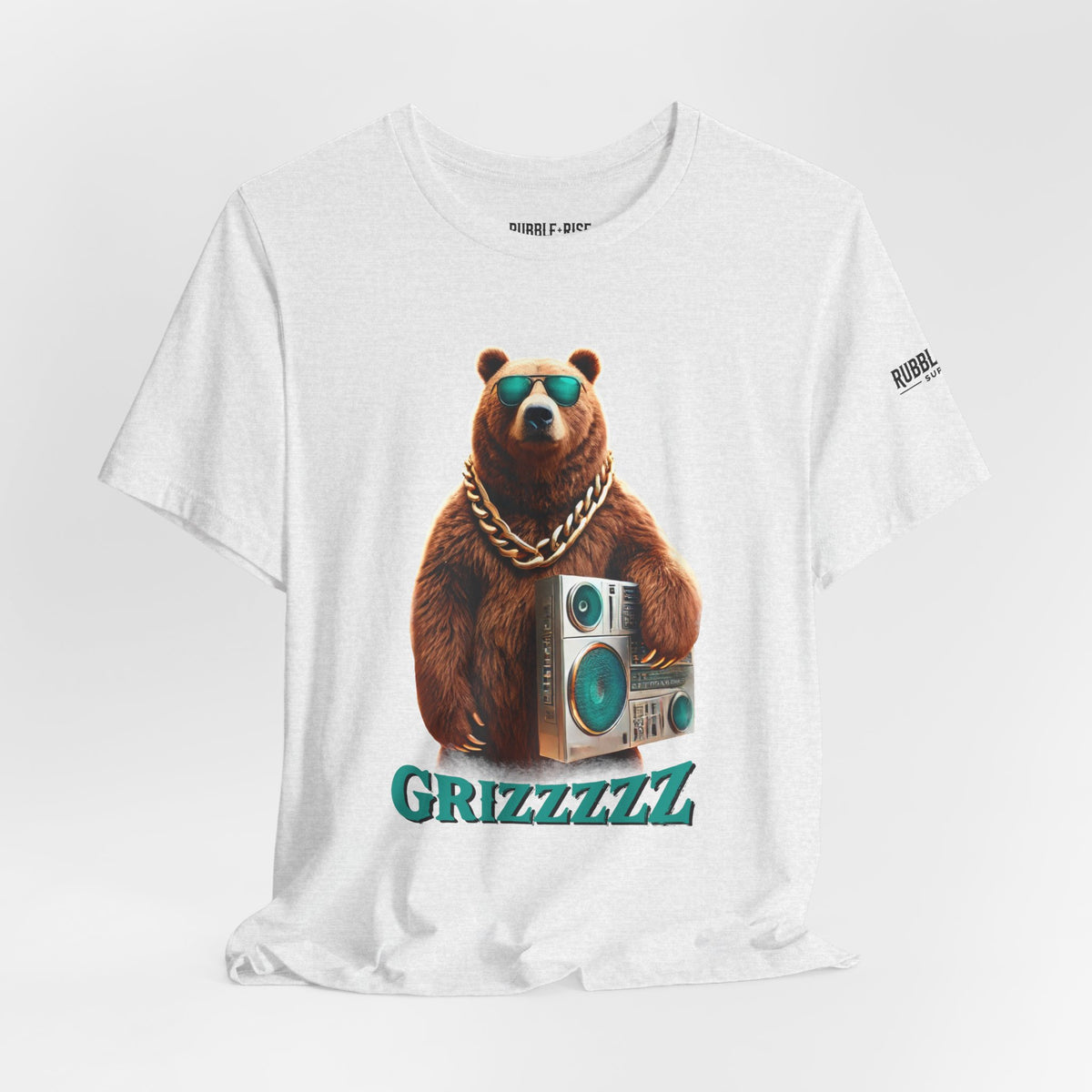 Grizzzzz Bear Retro Hip Hop t-shirt