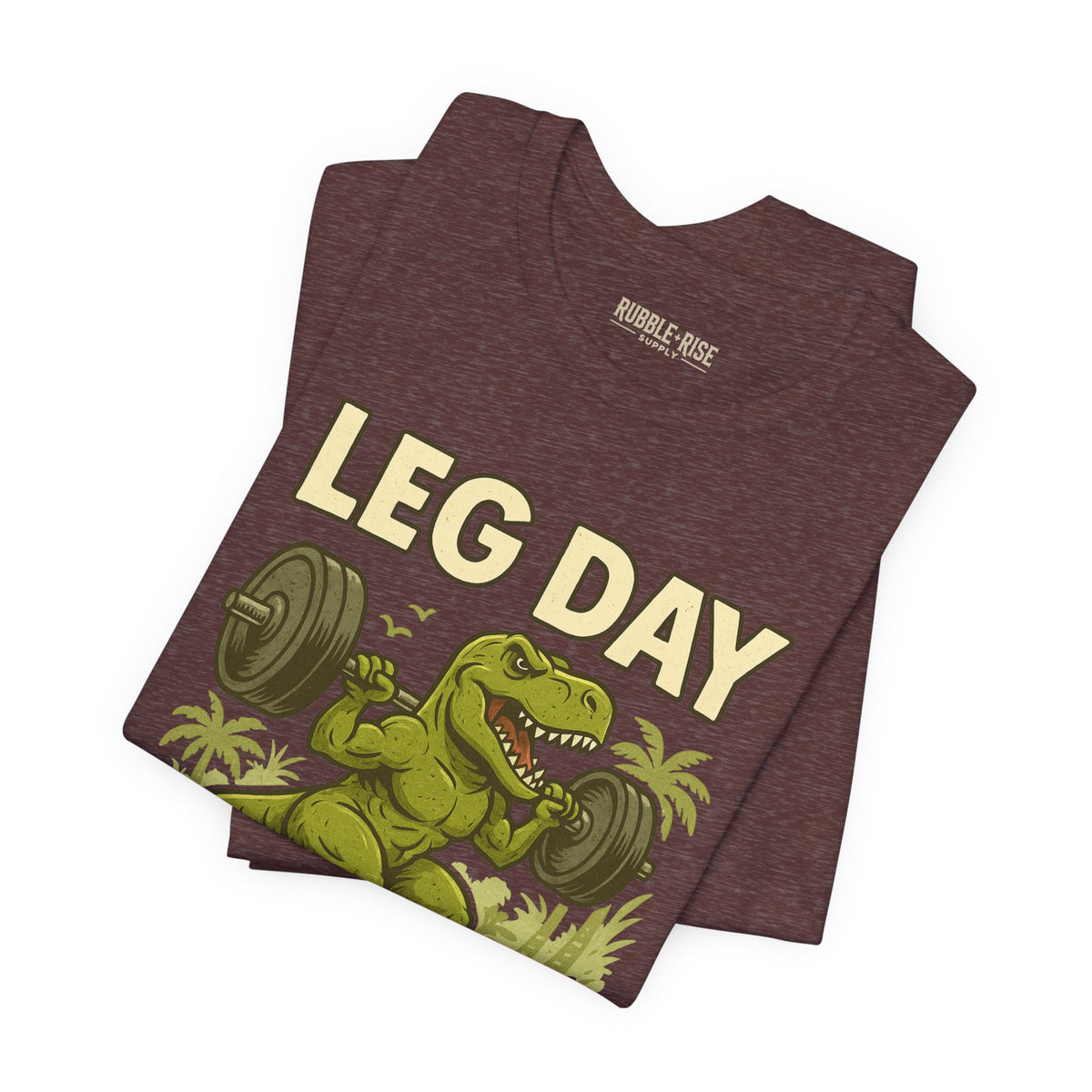 Leg Day Legend T-Rex t-shirt