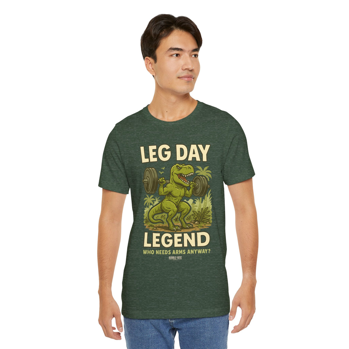 Leg Day Legend T-Rex t-shirt