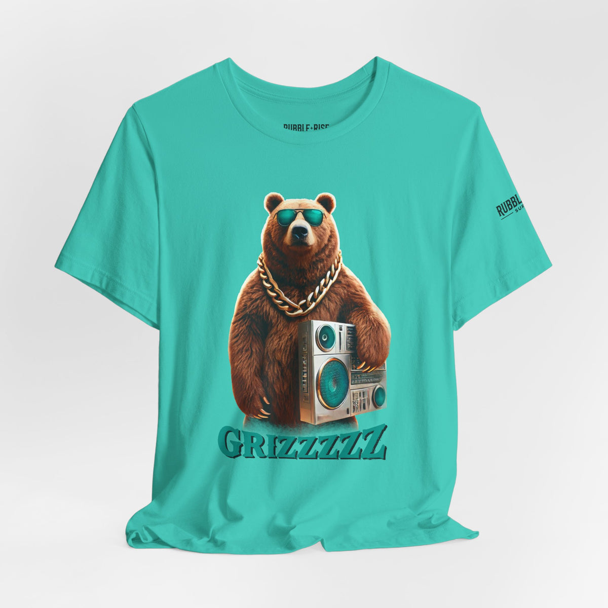 Grizzzzz Bear Retro Hip Hop t-shirt