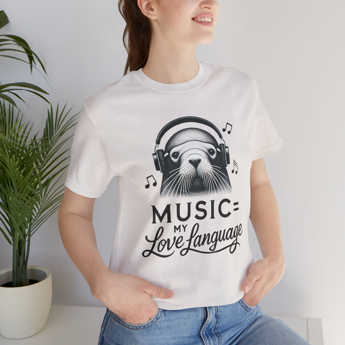 Music My Love Language Quote t-shirt