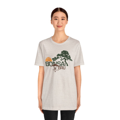 Bonsai Tree Sunset Tee | Bonsai Graphic Shirt