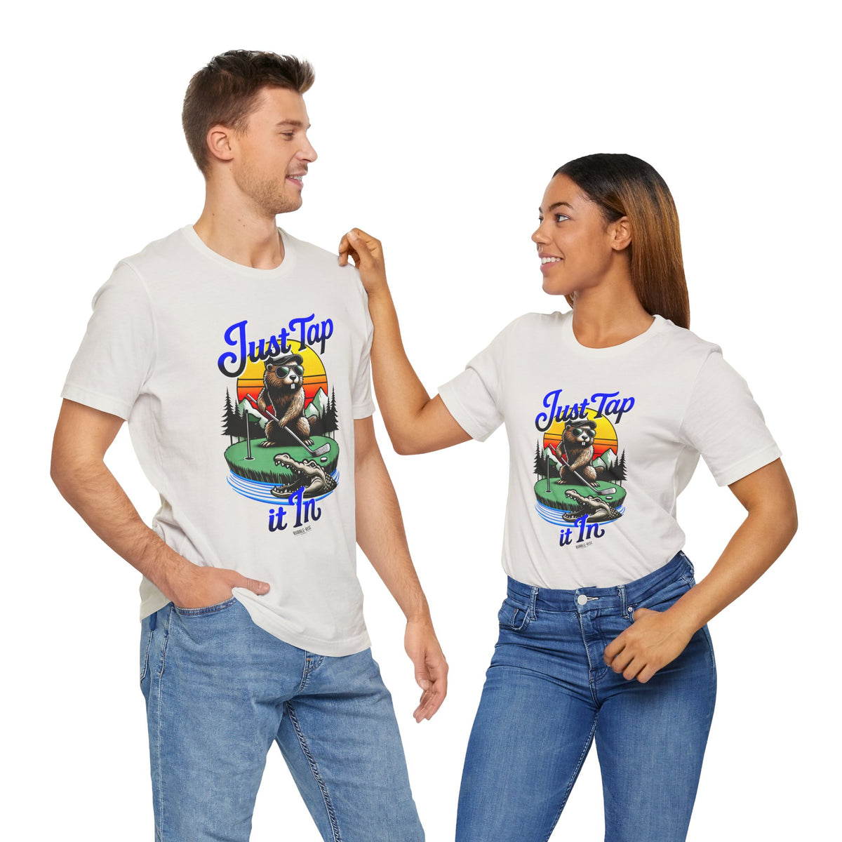 Just Tap It In golf graphic tee, photo 9