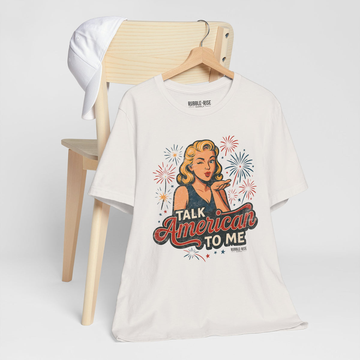 Talk American to Me Retro Pop Art t-shirt