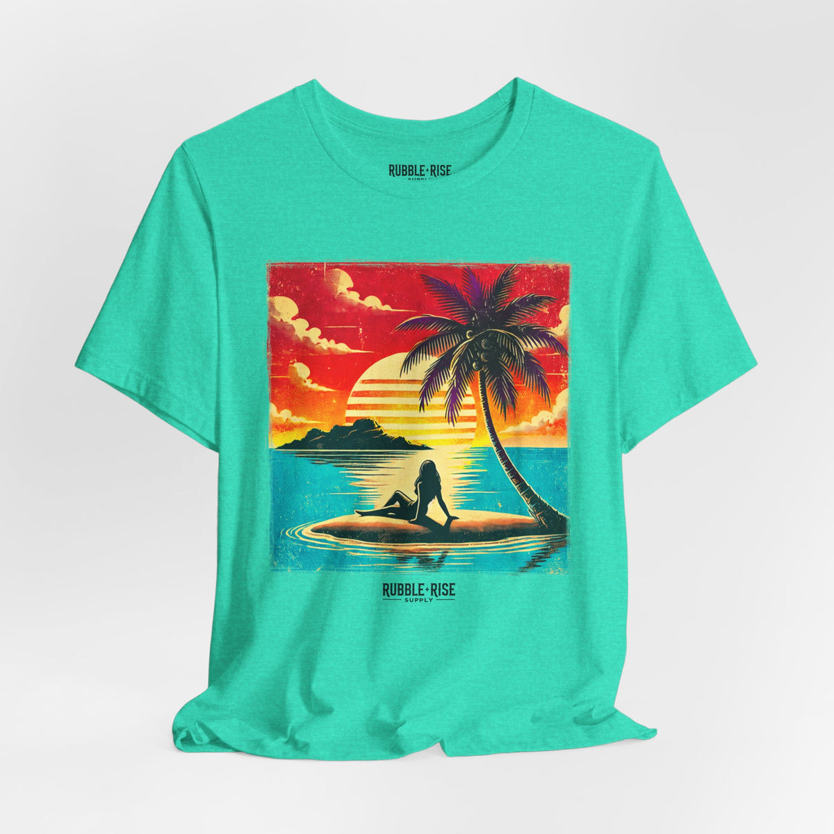 Tropical Sunset Beach t-shirt