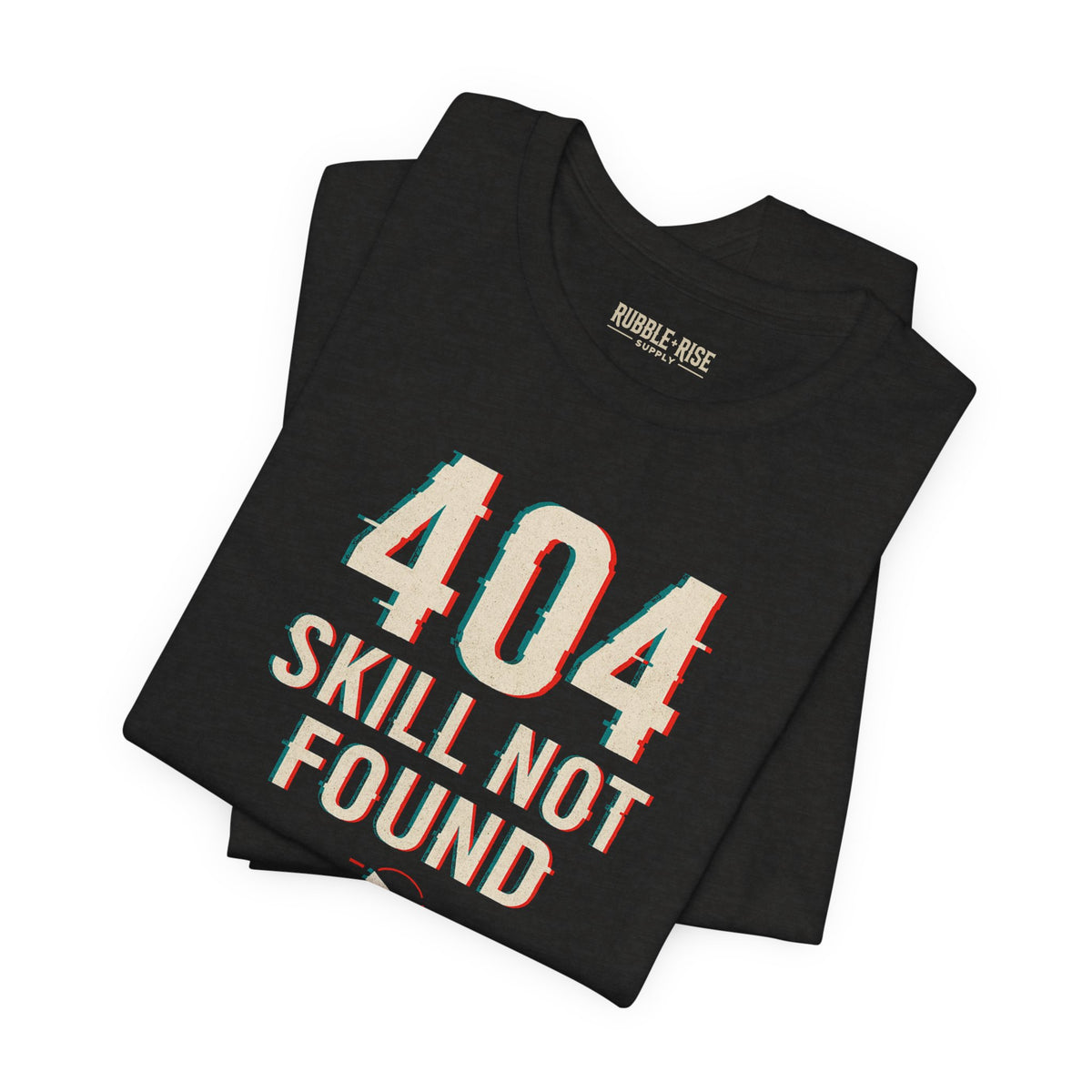 404 Skill Not Found gamer graphic tee, photo 8
