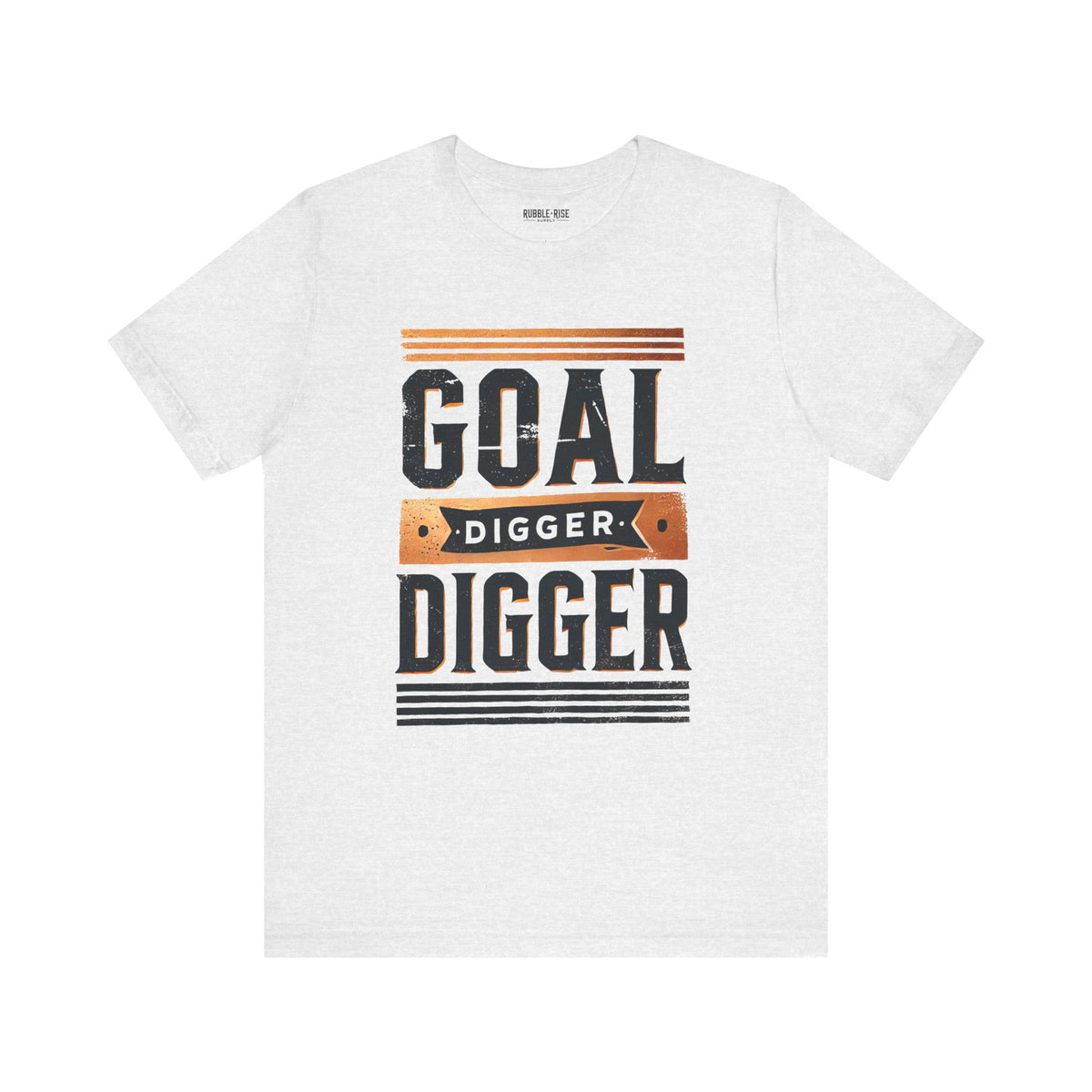 Goal Digger t-shirt in ash