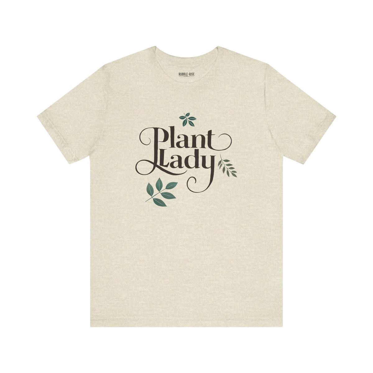 Plant Lady gardening graphic tee, Athletic Heather