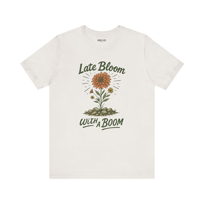 Late Bloom Fresh Floral t-shirt