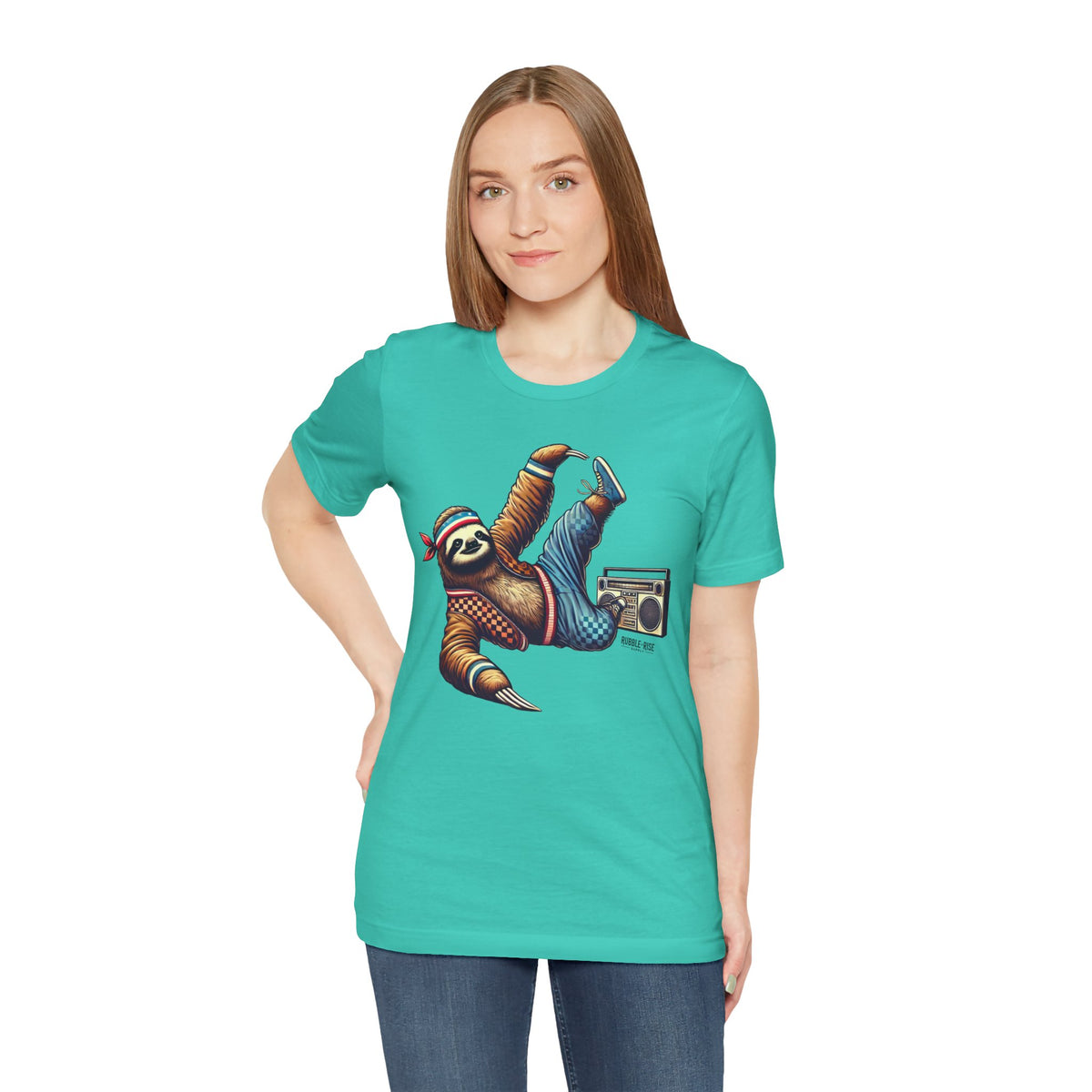 Breakdance Sloth Music t-shirt