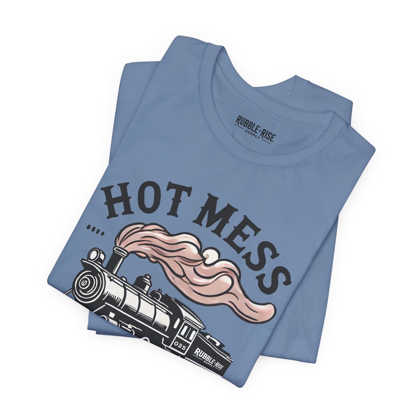 Hot Mess Express Graphic Tee - Unisex Short Sleeve Shirt for Fun-Loving Souls