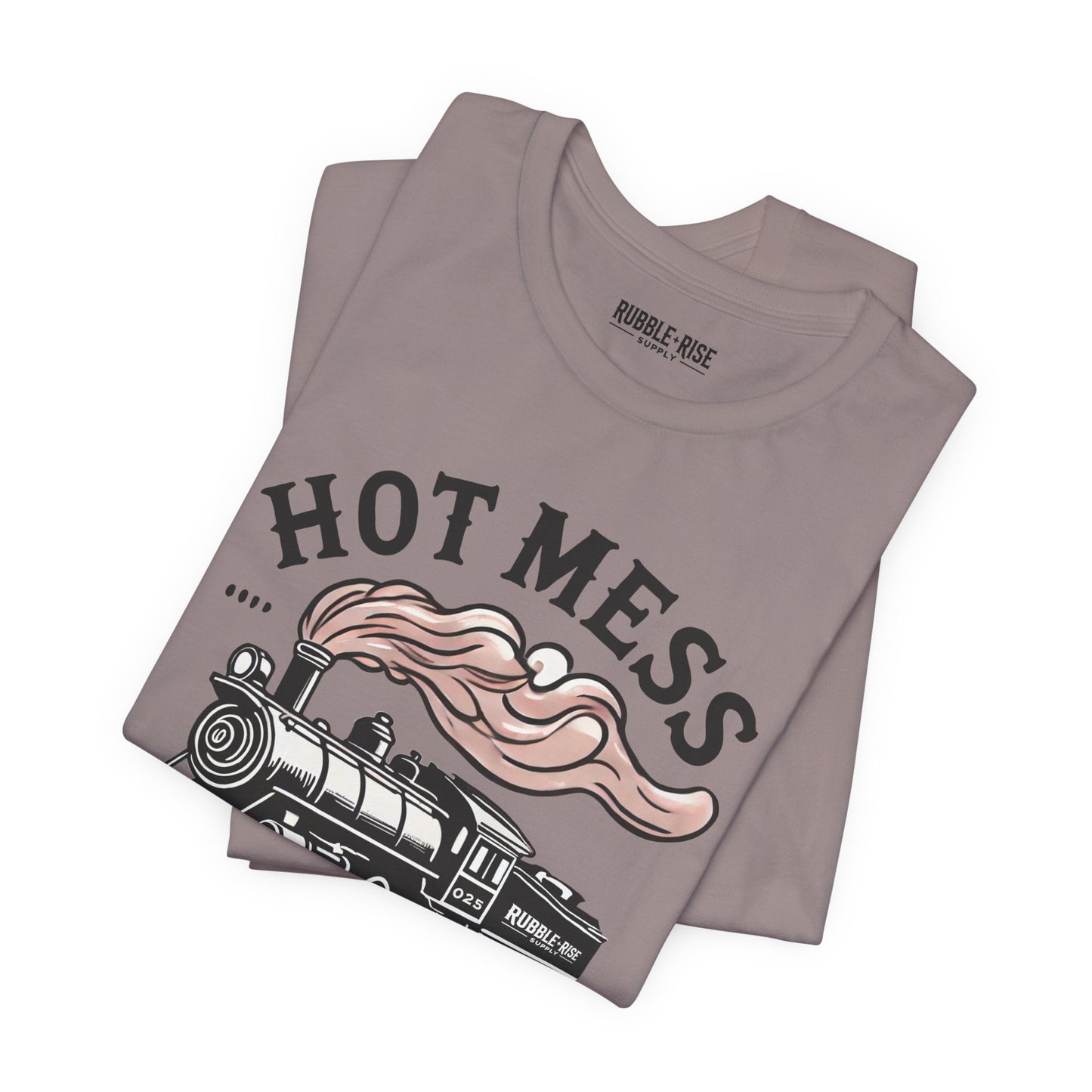 Hot Mess Express Graphic Tee - Unisex Short Sleeve Shirt for Fun-Loving Souls